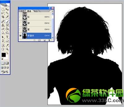 ps抠图技巧:PhotoShop通道抠图换背景教程10