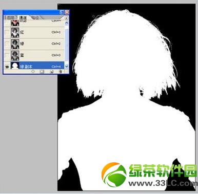 ps抠图技巧:PhotoShop通道抠图换背景教程12
