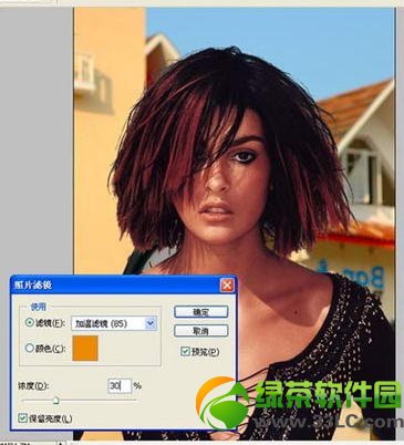 ps抠图技巧:PhotoShop通道抠图换背景教程20