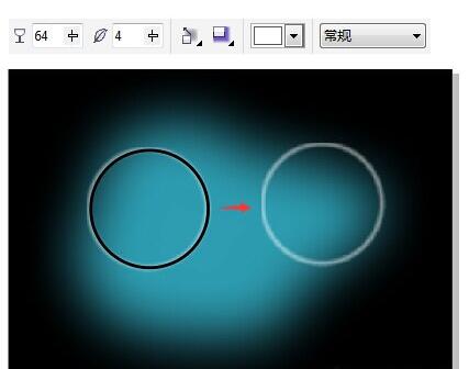 CorelDRAW X7打造光晕效果