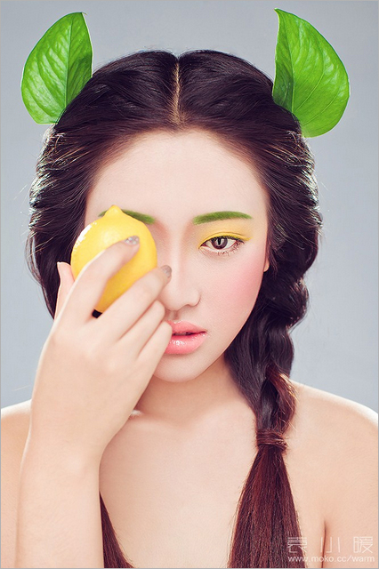 在Photoshop中打造水果妆面的人像图片后期 全福编程网