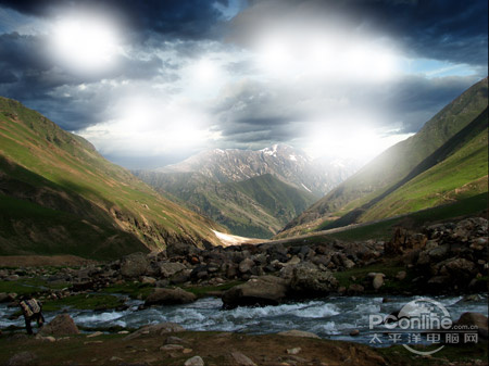 翻译教程：Photoshop打造史诗风格风景图