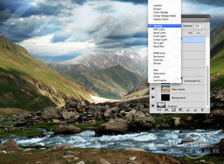 翻译教程：Photoshop打造史诗风格风景图