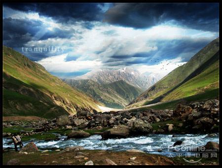 翻译教程：Photoshop打造史诗风格风景图