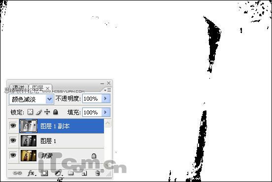 Photoshop制作融入素描的世界的美女,PS教程,思缘教程网