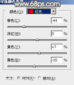 Photoshop调出草地上美女的暖色调