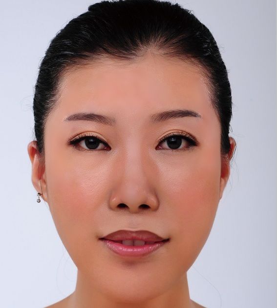 去除人物脸部油光
