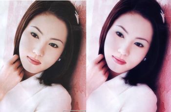 PhotoShop把美女照片处理为水墨艺术效果 全福编程网