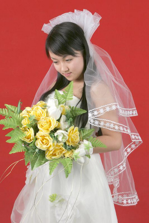 PS教程：Photoshop颜色通道抠出透明婚纱