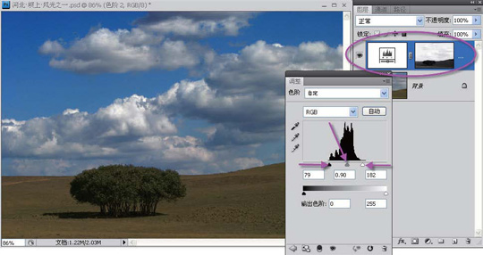 风光片天空photoshop处理技巧示例   全福编程网