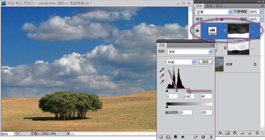 风光片天空photoshop处理技巧示例   全福编程网