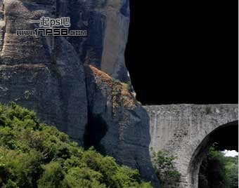 ps照片合成-合成悬崖上的城堡