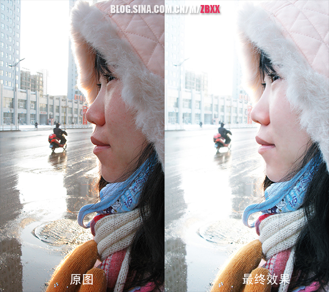 Photoshop人像面部肤色处理全过程 全福编程网