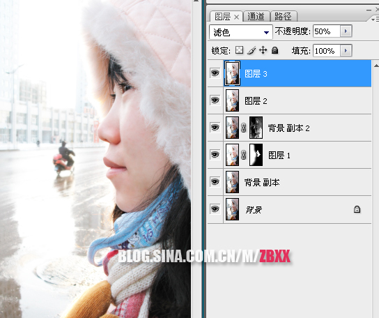 Photoshop人像脸部精细处理自制教程!（1）