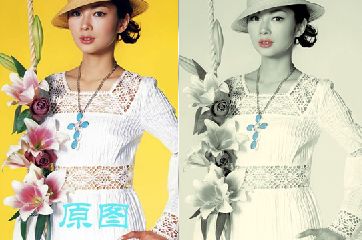 PS把普通美女照片处理为怀旧老照片效果 全福编程网教程