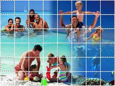 Photoshop入门教程：照片马赛克拼贴效果简单做_中国教程网