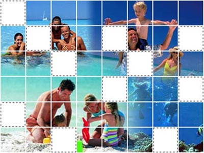 Photoshop入门教程：照片马赛克拼贴效果简单做_中国教程网