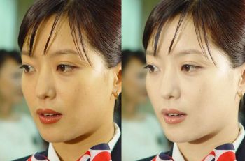 PS应用通道为空姐照片美白教程 全福编程网