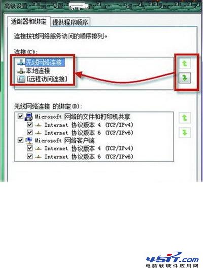 笔记本有线无线同时连如何设置有线网络优先 全福编程网教程