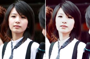 PS把美女照片转水彩手绘效果教程 全福编程网