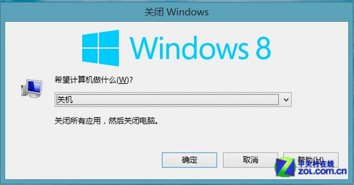 Win8教程！5种方法告诉你Win8如何关机 