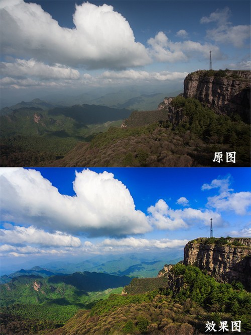 PS简单几招增加风光作品通透感 全福编程网