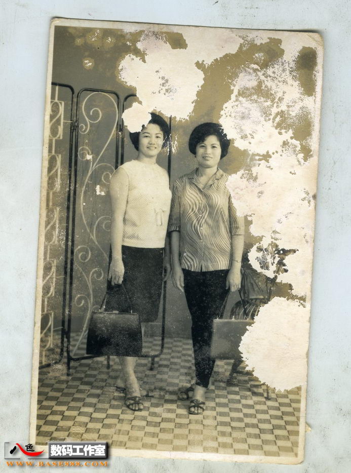PhotoShop老照片修复教程-画笔的强大功能 全福编程网