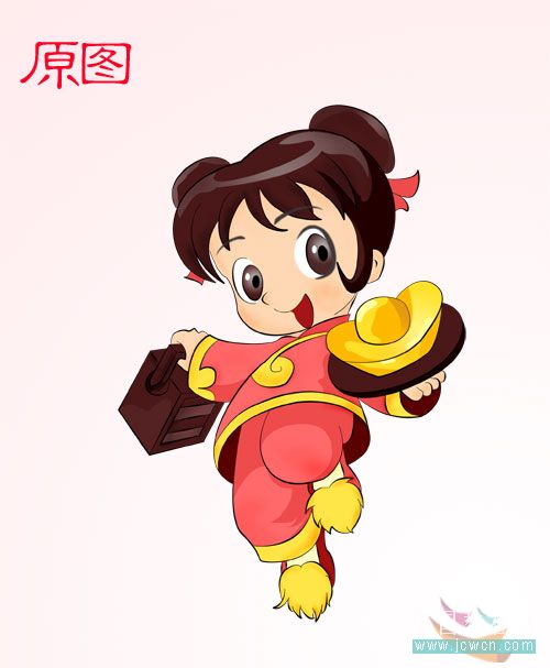 PhotoShop为人物添加背影的超级简单方法 全福编程网