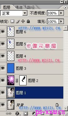 美女婚纱照PS成蝴蝶仙子的教程