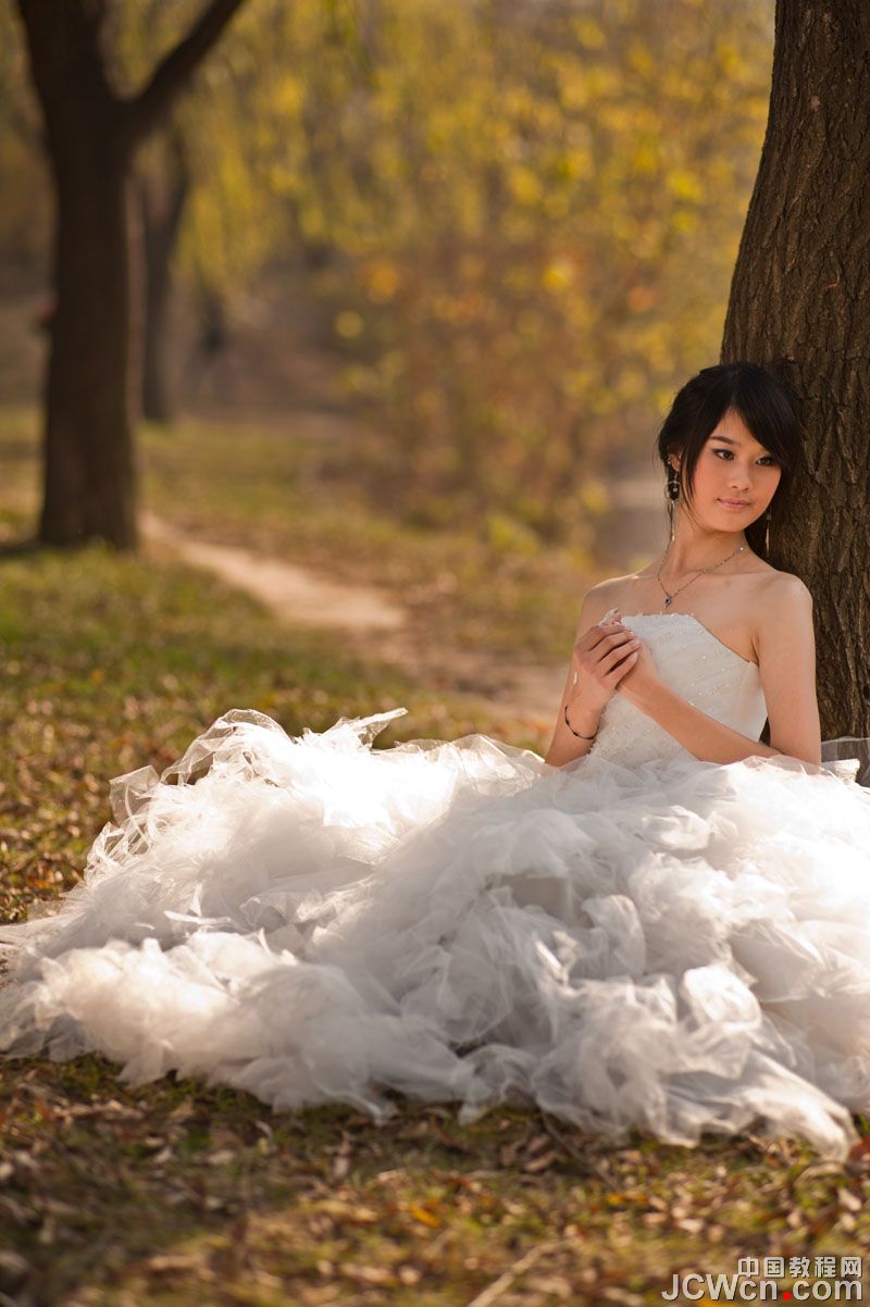 PhotoShop修复曝光过度婚纱后期教程 全福编程网