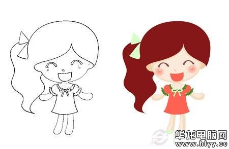 效果对比图