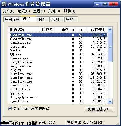 CPU占用率高怎么办？commonua.exe是什么文件？   全福编程网