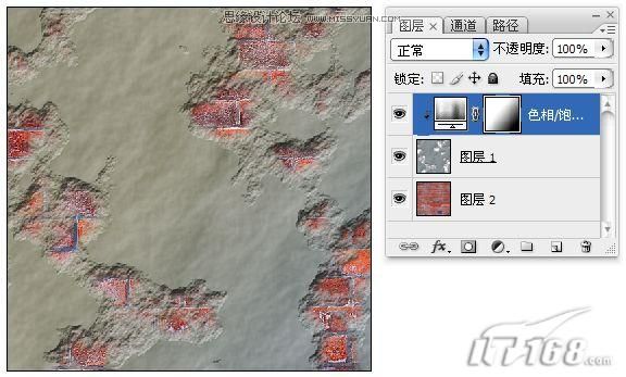 Photoshop打造形象逼真的砖墙效果,PS教程,思缘教程网
