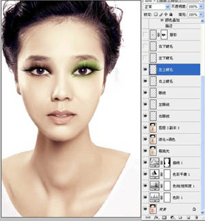 Photoshop快速把灰姑娘变成漂亮的形象代言人
