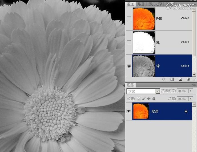 photoshop加强照片颜色层次和锐度-通道锐化法