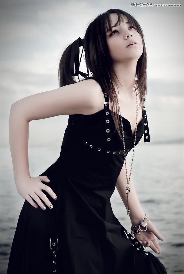 Photoshop给美女人像美容瘦身全福编程网