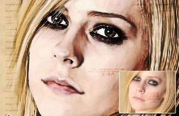 PS把美女照片处理为手绘油画效果教程 全福编程网