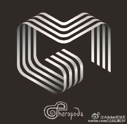巧用illustator绘制设计超棒线条立体标志 全福编程网