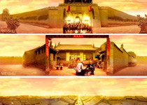 Photoshop巧用素材合成中国风全景背景图 全福编程网