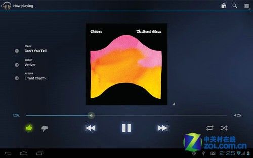 Android4.0官方版 玩转Google音乐播放器 