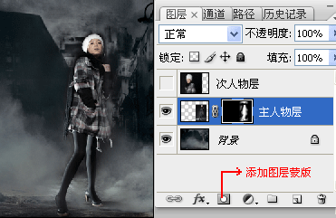 Photoshop巧妙合成MM艺术照