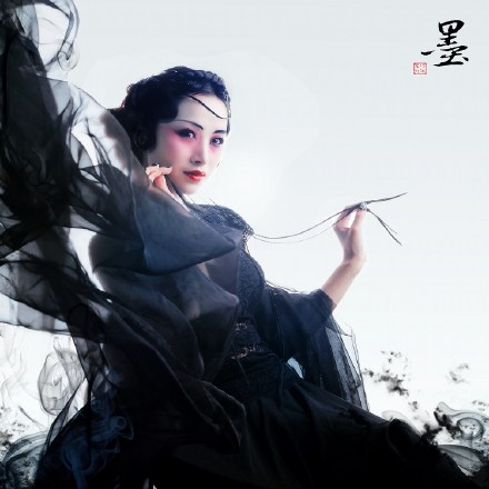 巧用photoshop创意水墨人像效果 全福编程网