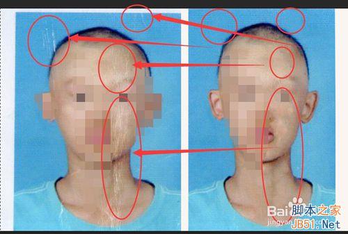 用photoshop恢复扫描的旧照片为二寸电子照片图文教程