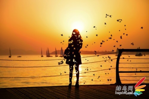被风吹走的女子 简单教程
