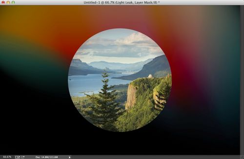PS教程：Photoshop打造国际范风景图特效