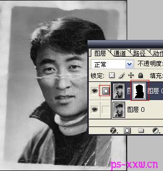 用PS修饰老旧照片的教程