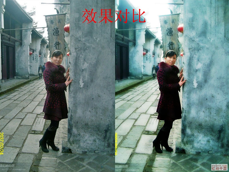 PhotoShop中让照片变漂亮教程 全福编程网