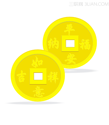 CORELDRAW制作金币 全福编程网