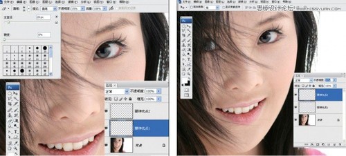 Photoshop调出后期美女勾魂的眼神