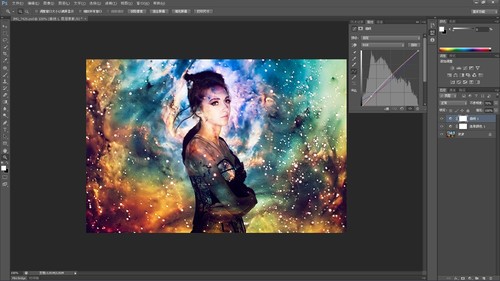 星空人像